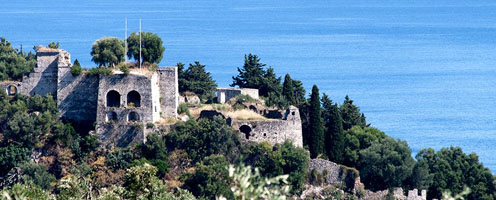 Sivota Pargas castle